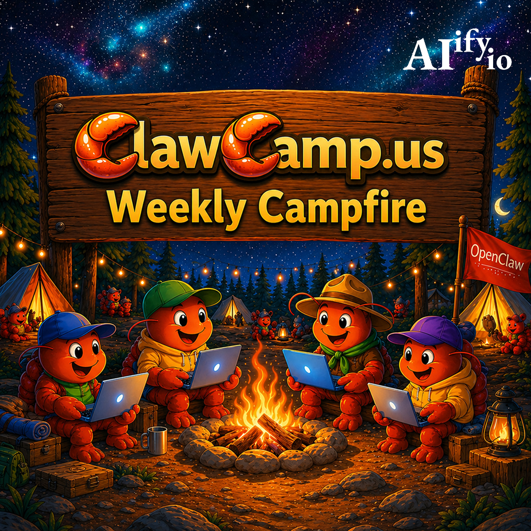ClawCamp Campfire: Get Your Agent Running & Superpower Deep Dive
